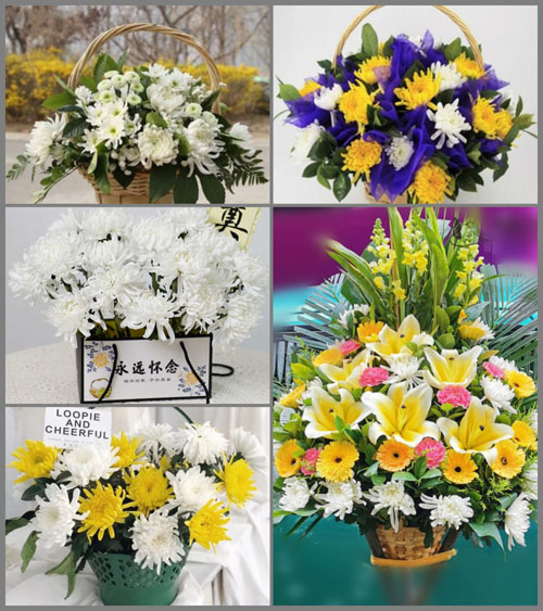 甘肃省酒泉金塔县金塔镇白事提篮配送